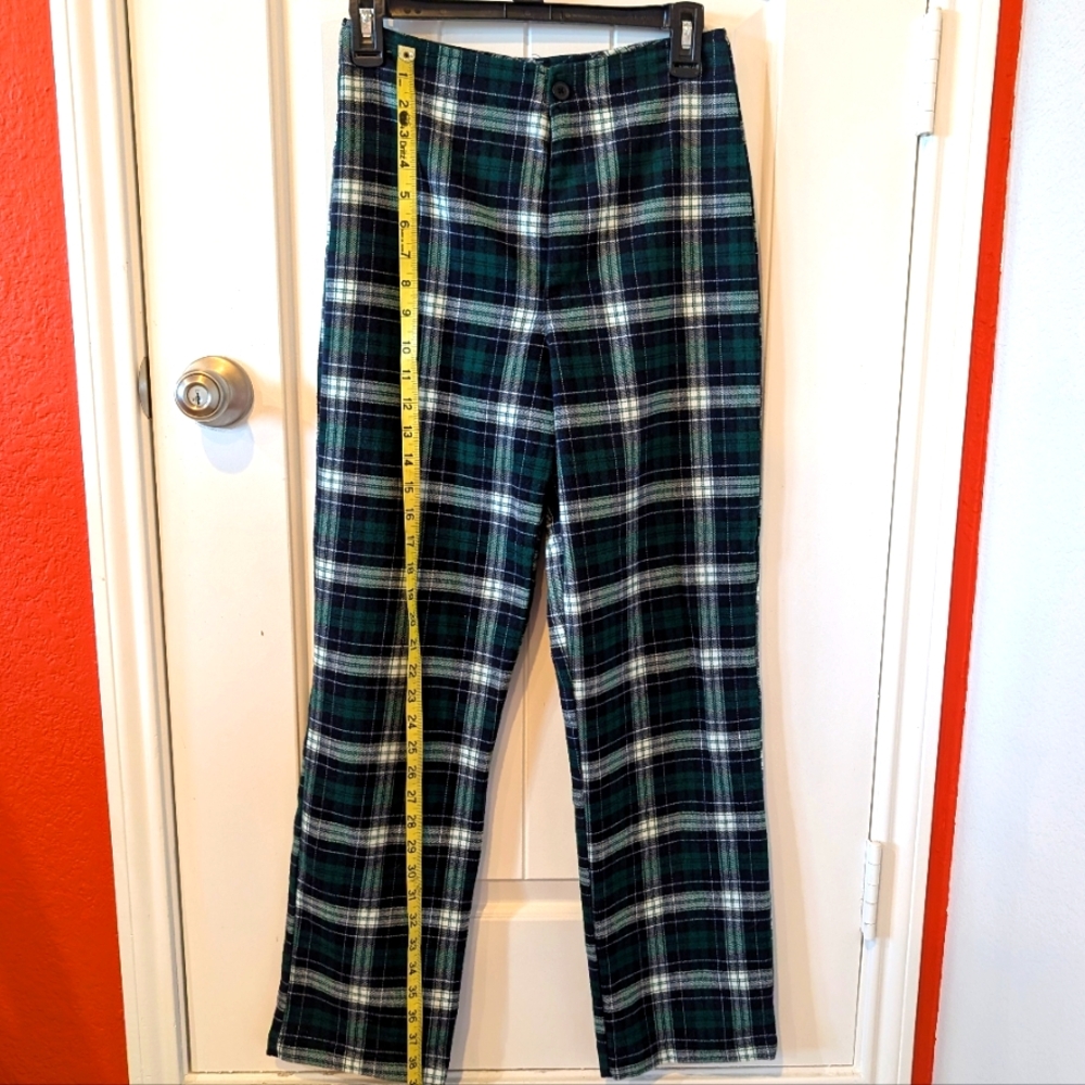 brandy melville/john galt plaid pants size S